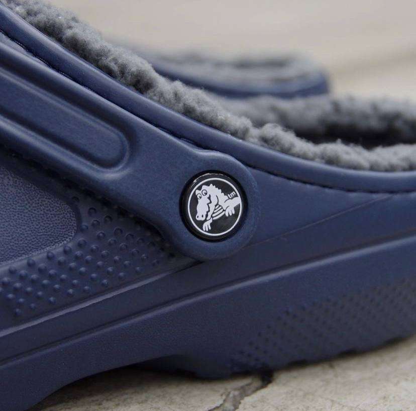 Crocs Клісік Клог утеплені Сині Classic Lined Clogs Navy — фото 2