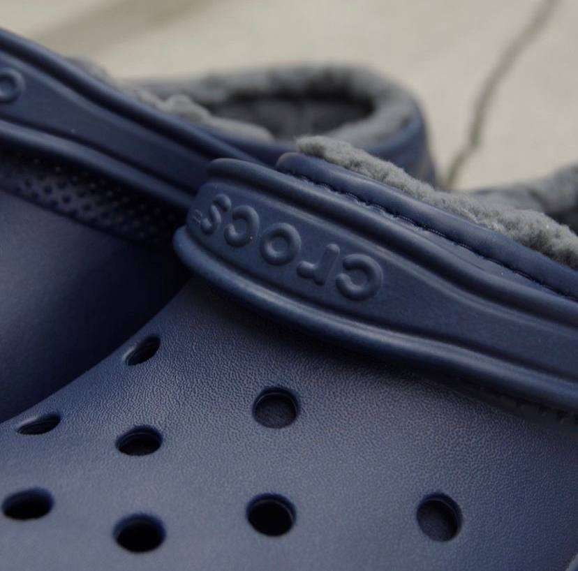 Crocs Клісік Клог утеплені Сині Classic Lined Clogs Navy — фото 9