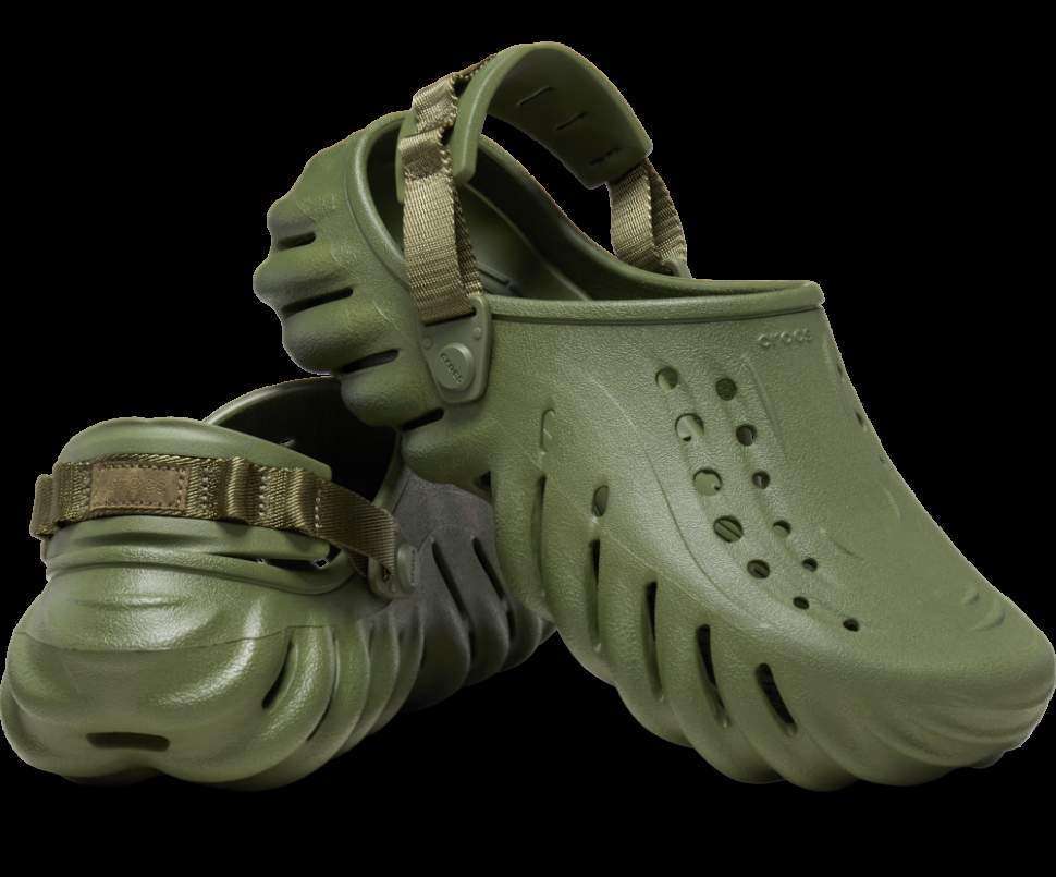 Чоловічі Crocs Echo Clog Army Green — фото 1