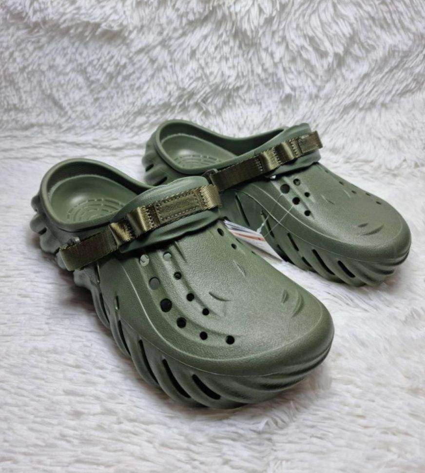 Чоловічі Crocs Echo Clog Army Green — фото 10