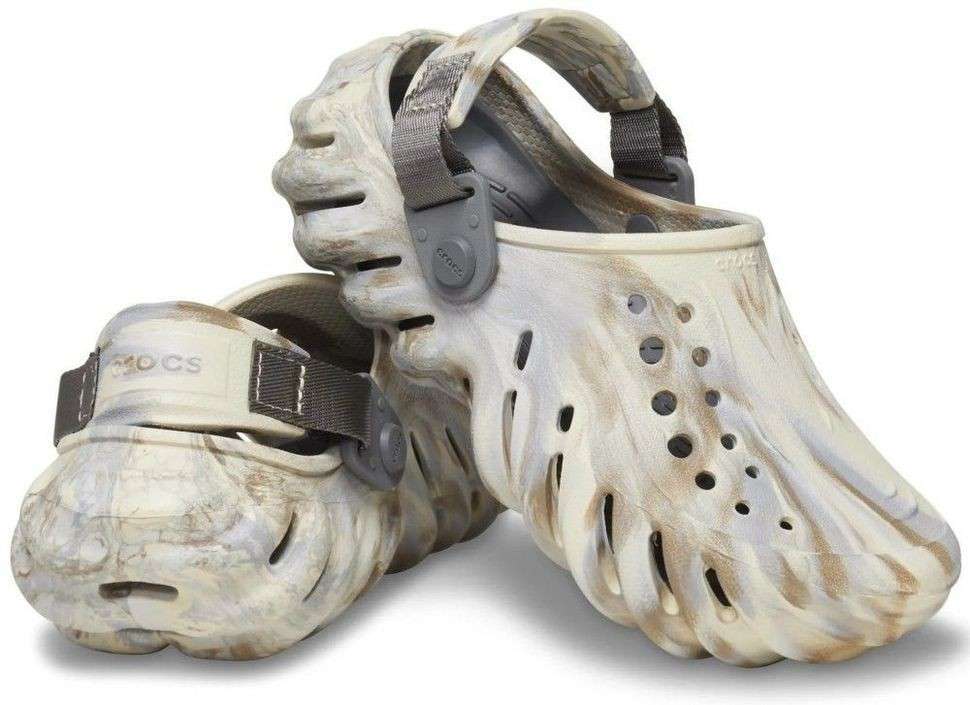 Чоловічі Crocs Echo Marbled Clog Bone/Multi — фото 1
