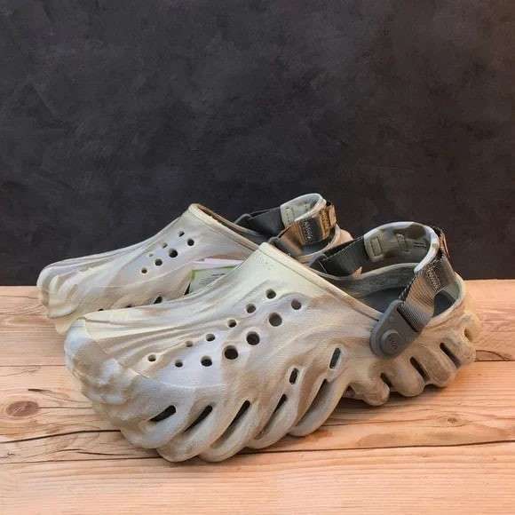 Чоловічі Crocs Echo Marbled Clog Bone/Multi — фото 12