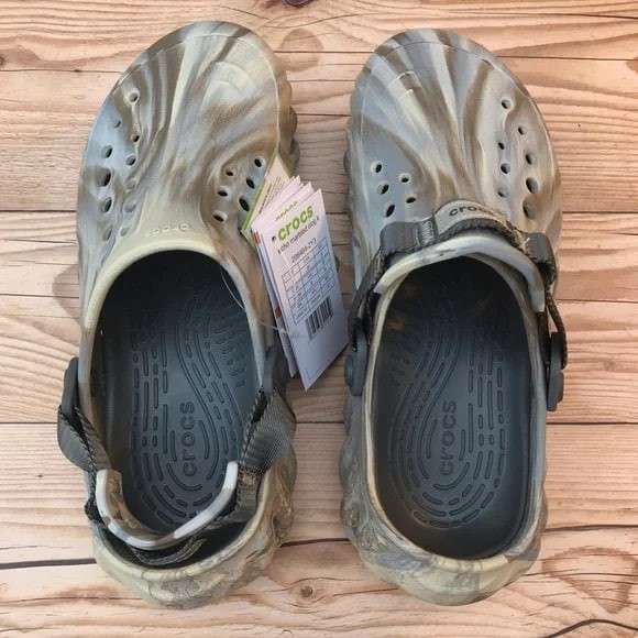 Чоловічі Crocs Echo Marbled Clog Bone/Multi — фото 4