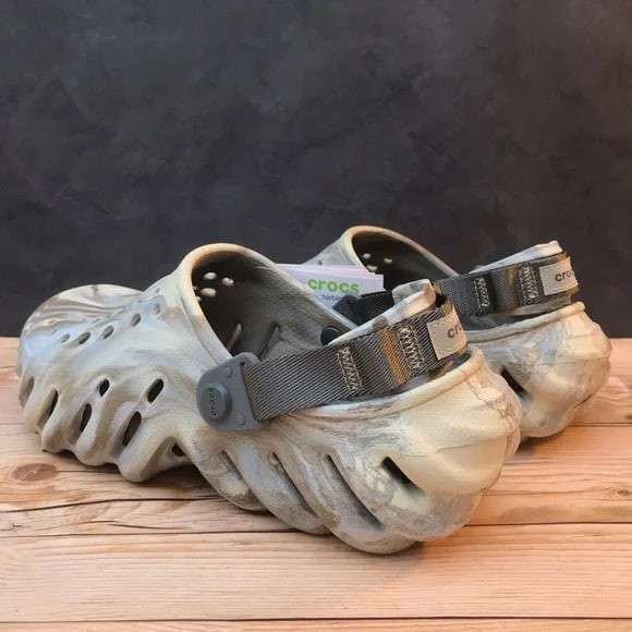 Чоловічі Crocs Echo Marbled Clog Bone/Multi — фото 7