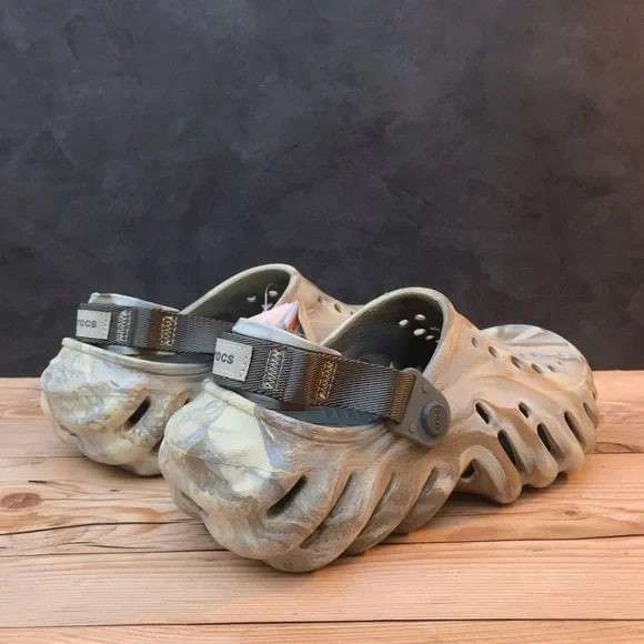 Чоловічі Crocs Echo Marbled Clog Bone/Multi — фото 9
