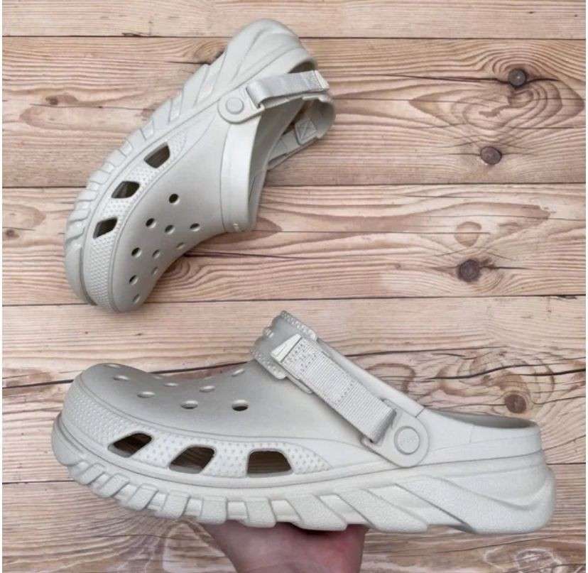 Чоловічі Crocs Duet Max II Clog Bone — фото 11