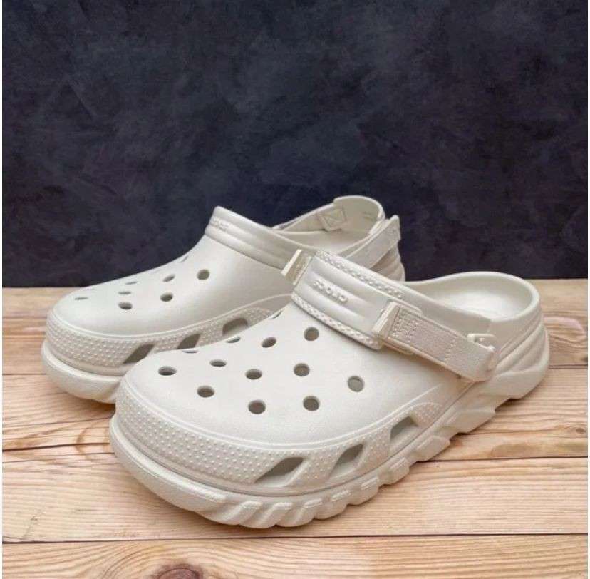 Чоловічі Crocs Duet Max II Clog Bone — фото 12