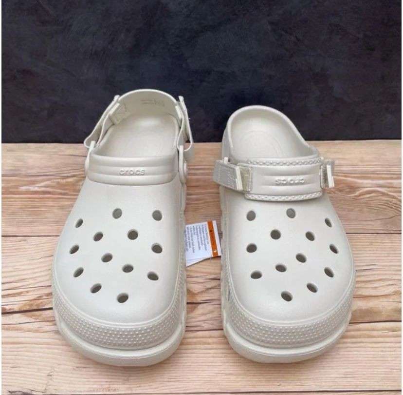 Чоловічі Crocs Duet Max II Clog Bone — фото 13