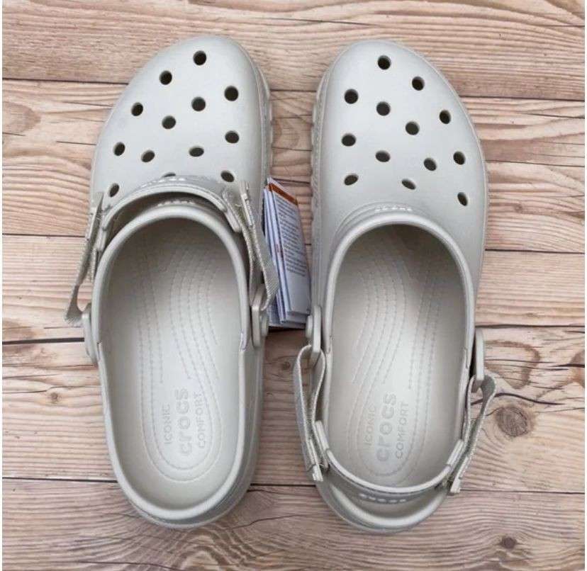 Чоловічі Crocs Duet Max II Clog Bone — фото 4