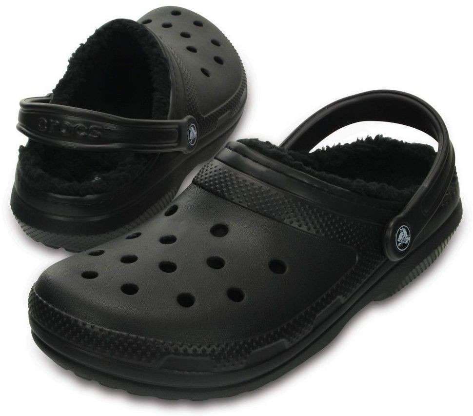 Crocs Клог Класік Утеплені Чорні Classic Lined Black