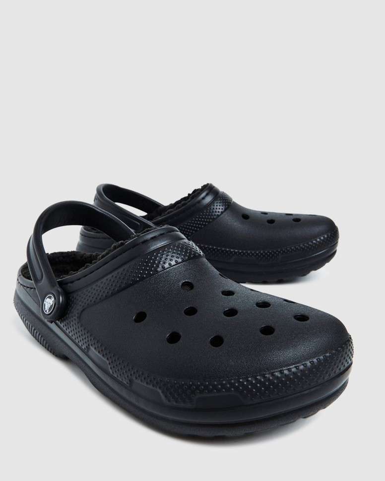 Crocs Клог Класік Утеплені Чорні Classic Lined Black — фото 3