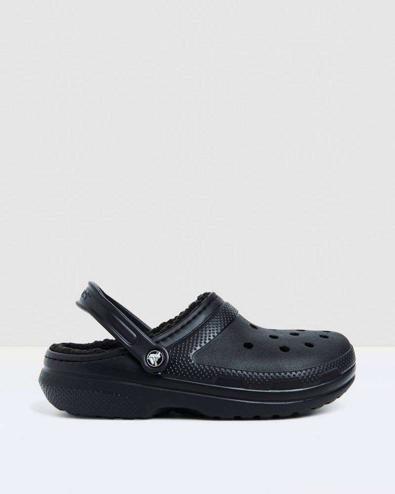 Crocs Клог Класік Утеплені Чорні Classic Lined Black — фото 4