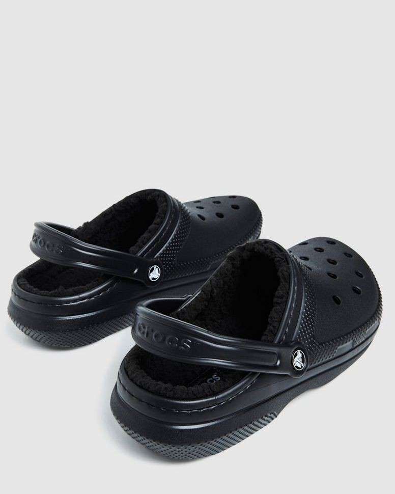 Crocs Клог Класік Утеплені Чорні Classic Lined Black — фото 7