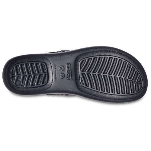 Жіночі в'єтнамки Crocs Monterey Bead Strap Wedge Flip Black / Multi — фото 8