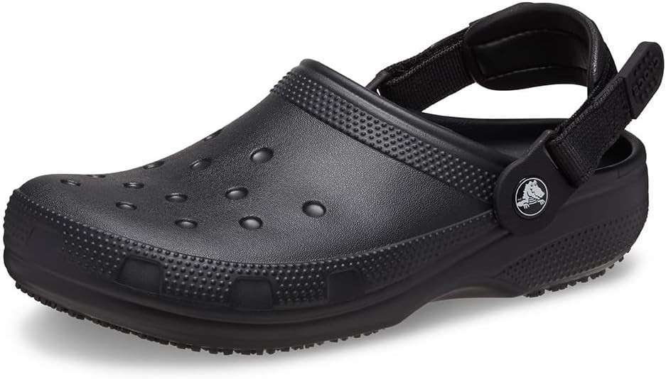 Crocs Класік для праці Чорні Classic Work Clog Black — фото 13