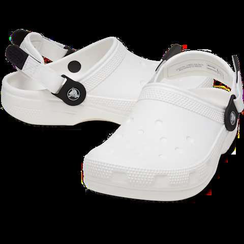 Crocs Класік для праці Білі Classic Work Clog White