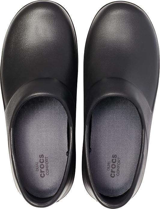 Crocs Для Праці Чорні On The Clock Work Slip-On Black — фото 3