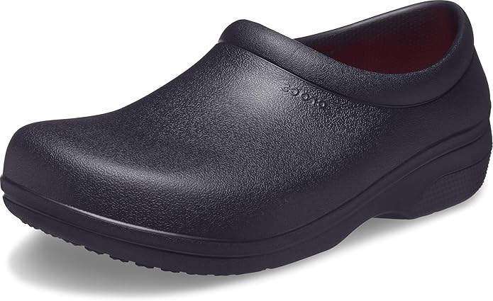 Crocs Для Праці Чорні Лайтрайд On The Clock LiteRide Slip-On Black — фото 2