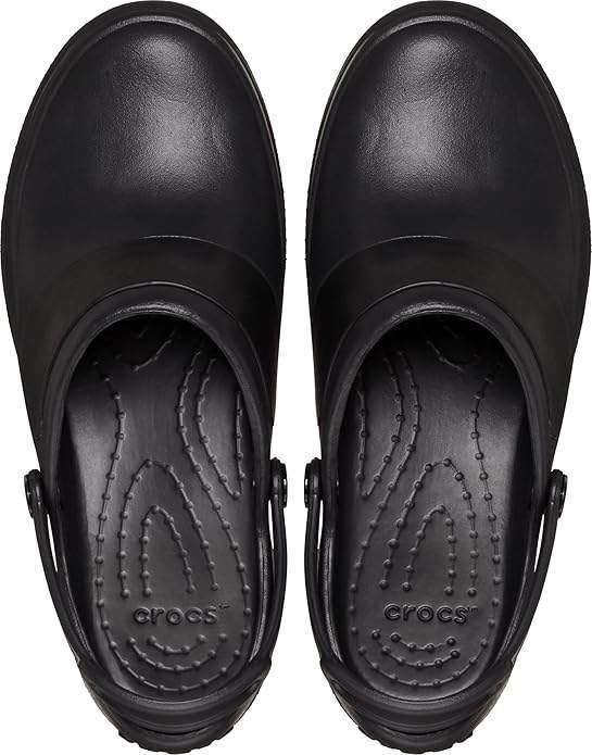 Crocs Мерсі Для Праці Жіночі Чорні Women's Mercy Work Black/Black — фото 6