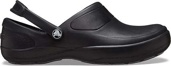 Crocs Мерсі Для Праці Жіночі Чорні Women's Mercy Work Black/Black — фото 7