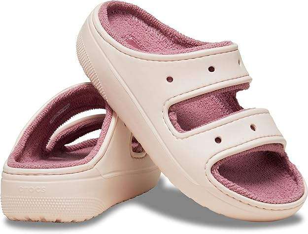 Жіночі Crocs утеплені Рожеві Classic Cozzzy Quartz