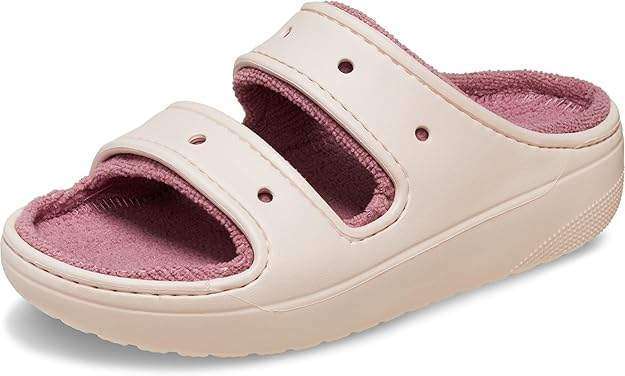 Жіночі Crocs утеплені Рожеві Classic Cozzzy Quartz — фото 3
