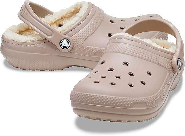 Crocs Утеплені Бежеві Classic Lined Clog Mushroom/Bone