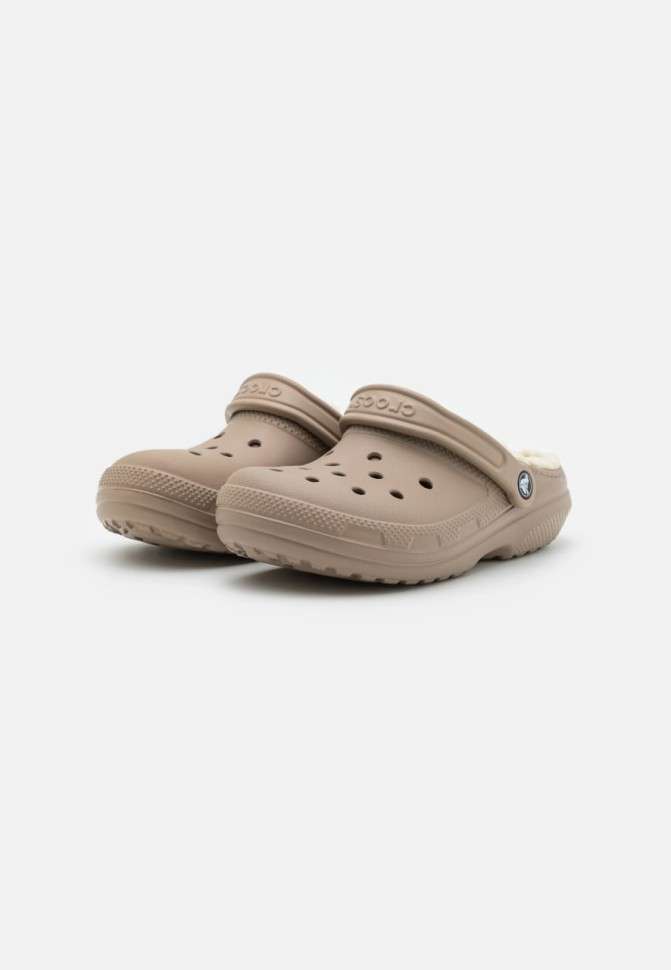 Crocs Утеплені Бежеві Classic Lined Clog Mushroom/Bone — фото 6