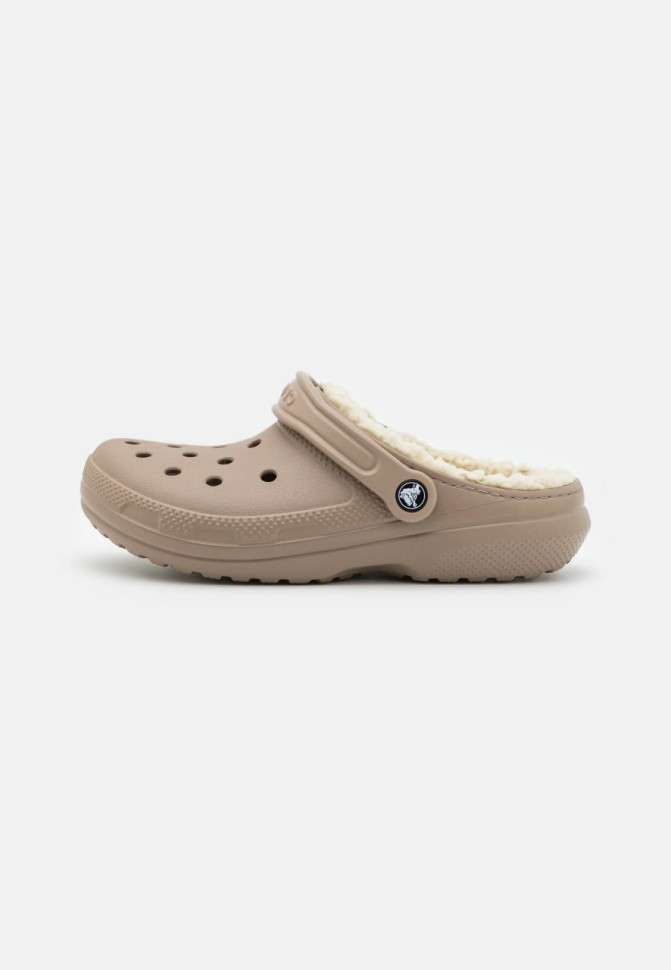 Crocs Утеплені Бежеві Classic Lined Clog Mushroom/Bone — фото 7