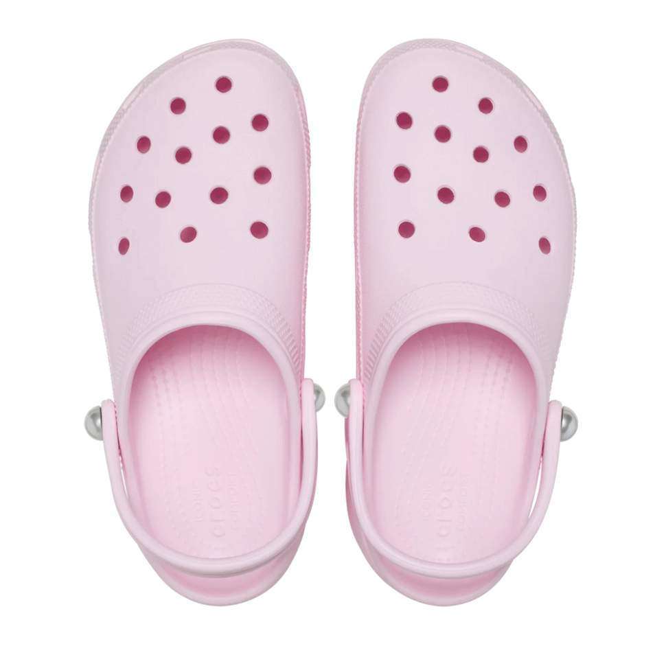 Жіночі Crocs Платформа Рожеві Women's Classic Platform Clog Pearl — фото 3
