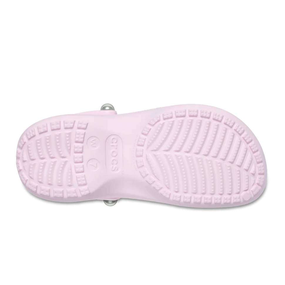 Жіночі Crocs Платформа Рожеві Women's Classic Platform Clog Pearl — фото 5
