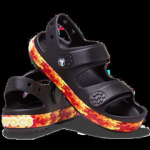 Дитячі сандалії для хлопчика Kids’ Crocband™ Cruiser Flames Sandal Black