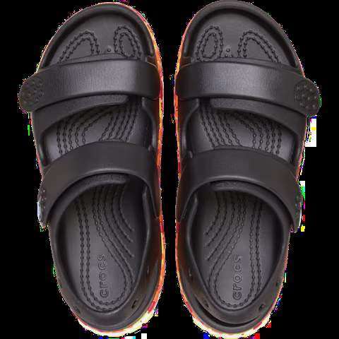 Дитячі сандалії для хлопчика Kids’ Crocband™ Cruiser Flames Sandal Black — фото 3