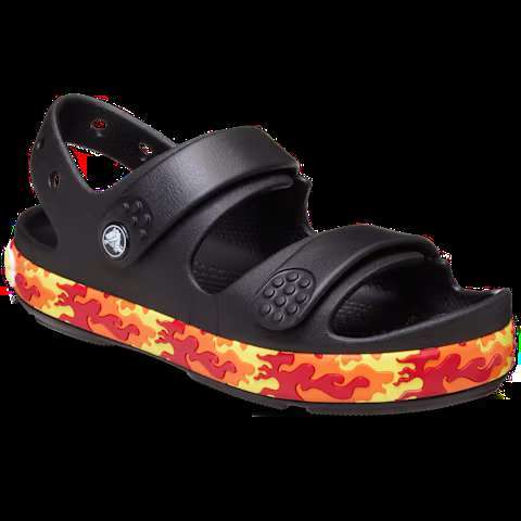 Дитячі сандалії для хлопчика Kids’ Crocband™ Cruiser Flames Sandal Black — фото 5