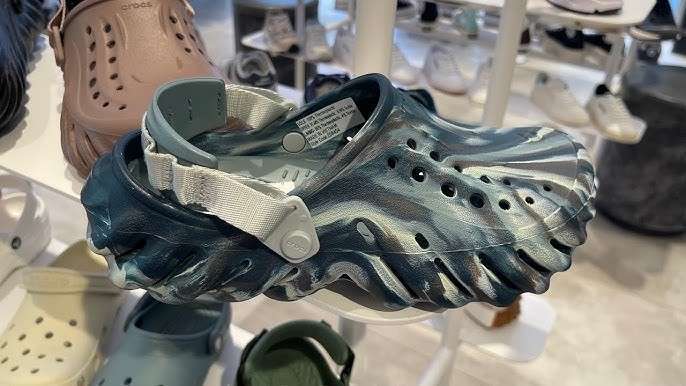 Crocs Эхо Клог Сині Echo Clog Marbled Black Sand/Multi — фото 2