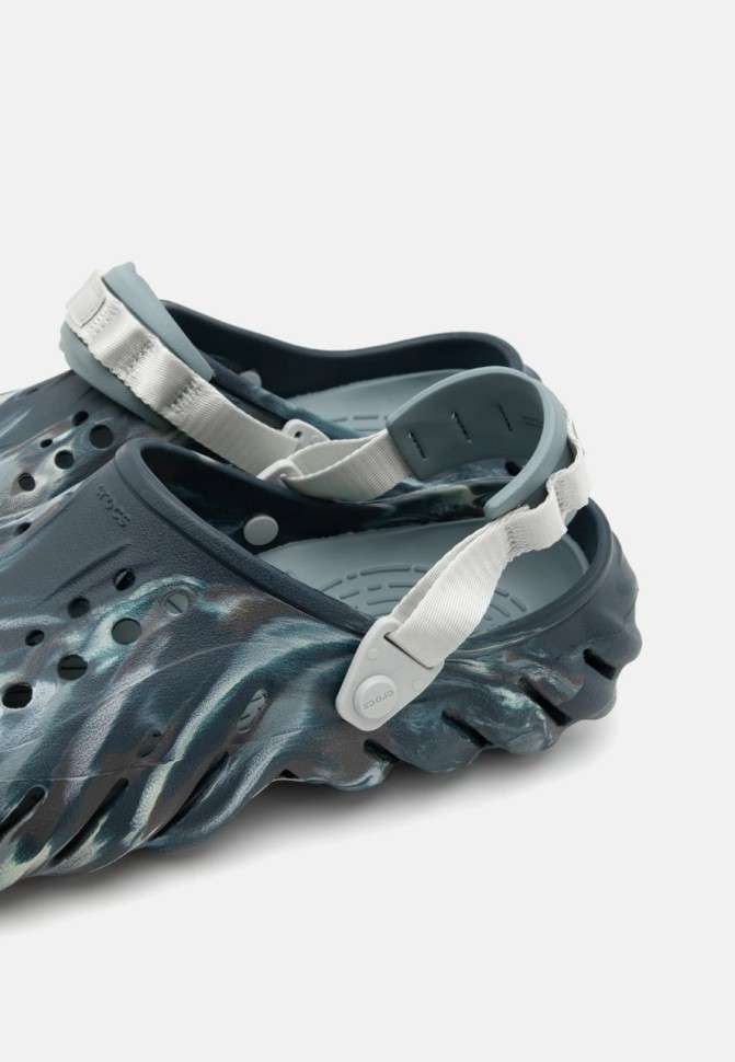 Crocs Эхо Клог Сині Echo Clog Marbled Black Sand/Multi — фото 3