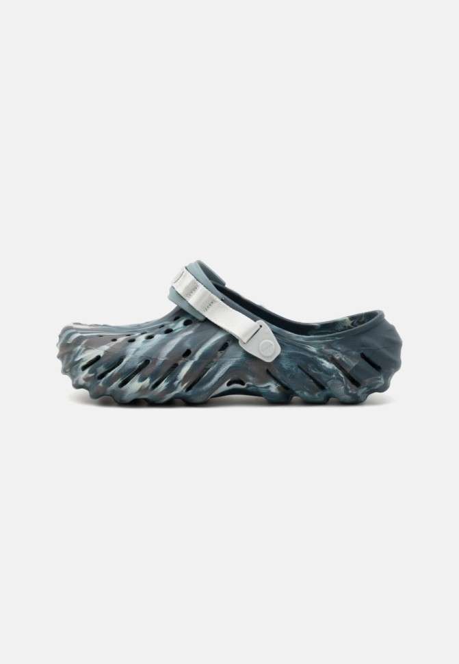 Crocs Эхо Клог Сині Echo Clog Marbled Black Sand/Multi — фото 8