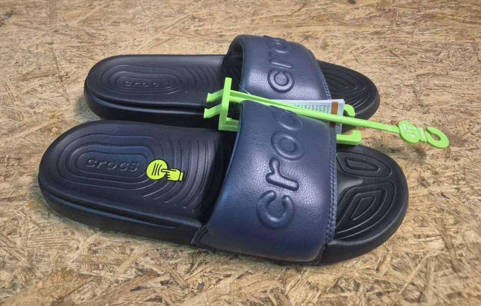 Чоловічі Crocs Шльопанці Сині All Day Slide Navy — фото 7