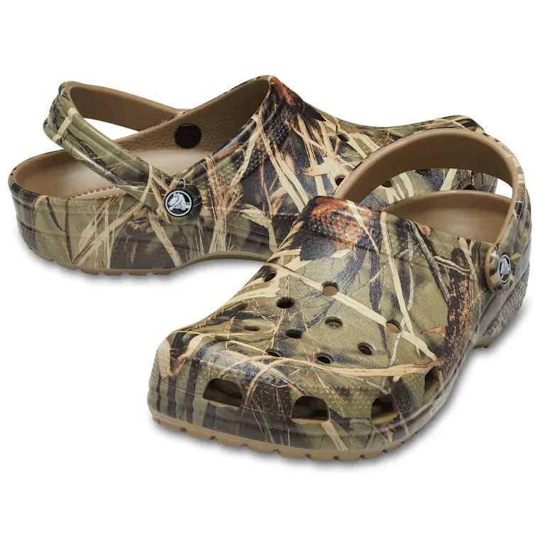 Crocs Чоловічі Класік Камуфляжні Classic Realtree Khaki — фото 1