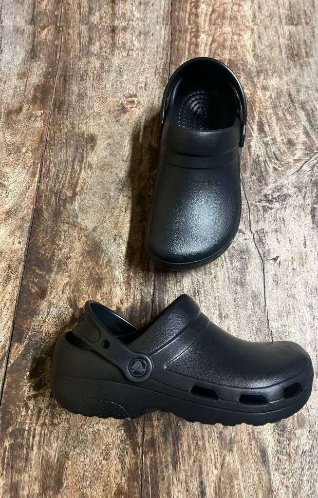 Crocs Спеціаліст Чорні Specialist Work Clogs Black — фото 6