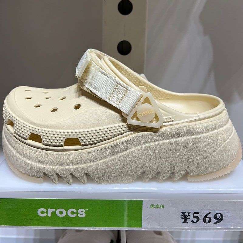 Жіночі Crocs Hiker Xscape Clog Vanilla Baige — фото 10