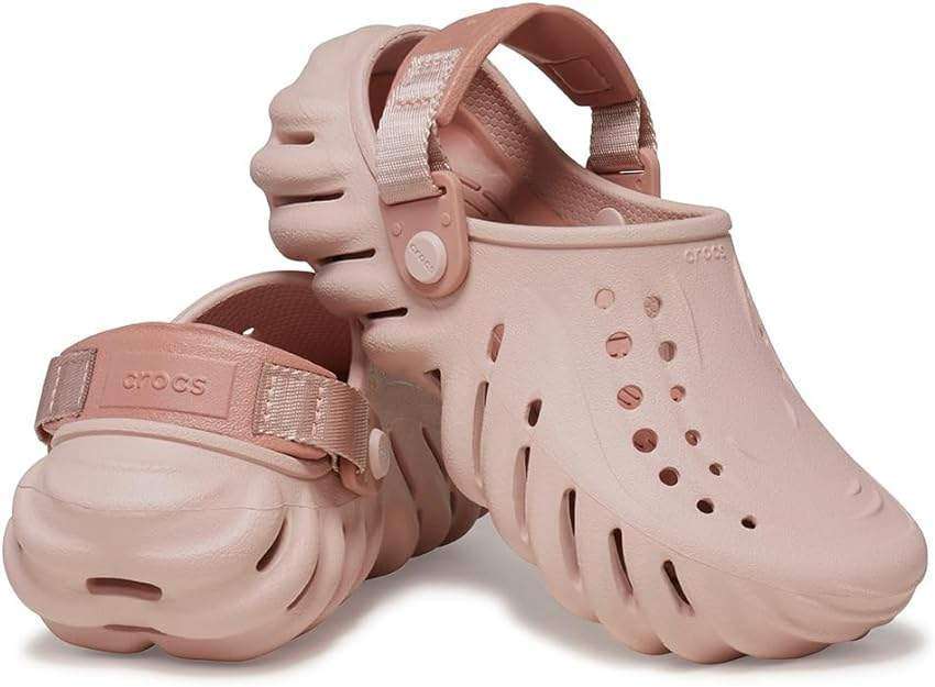 Жіночі Crocs Echo Clog Atmosphere Stucco Pink Clay — фото 1
