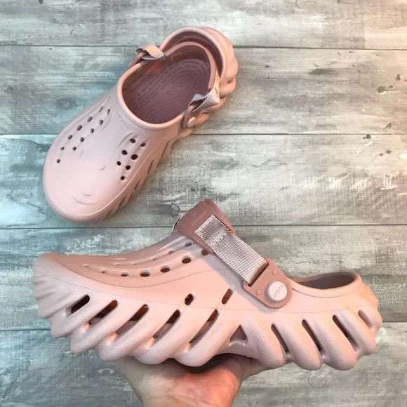 Жіночі Crocs Echo Clog Atmosphere Stucco Pink Clay — фото 2