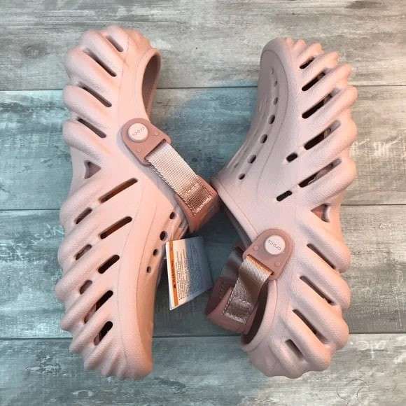 Жіночі Crocs Echo Clog Atmosphere Stucco Pink Clay — фото 14