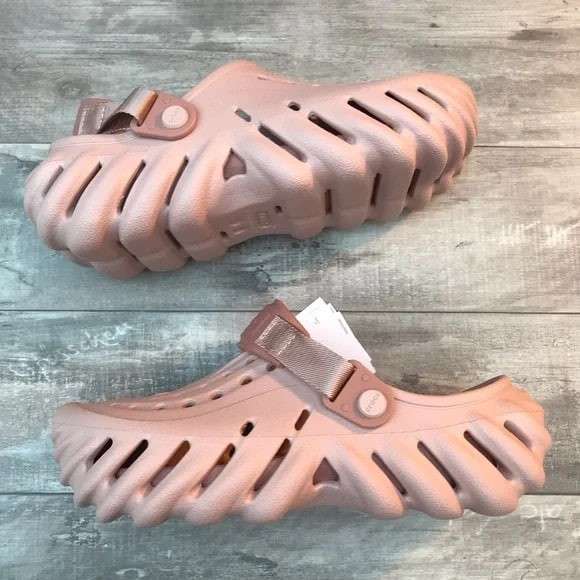 Жіночі Crocs Echo Clog Atmosphere Stucco Pink Clay — фото 3