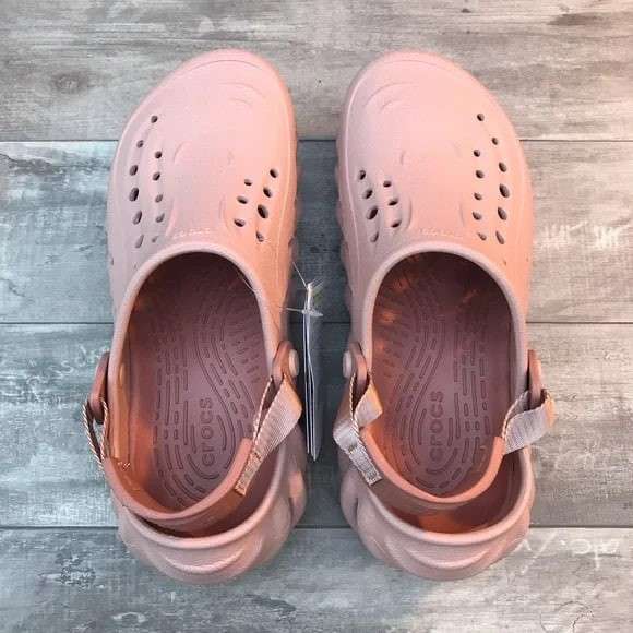 Жіночі Crocs Echo Clog Atmosphere Stucco Pink Clay — фото 4