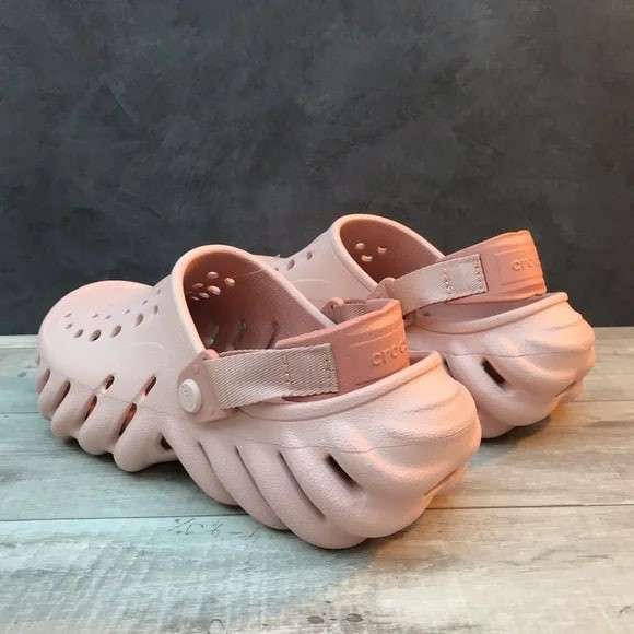 Жіночі Crocs Echo Clog Atmosphere Stucco Pink Clay — фото 6