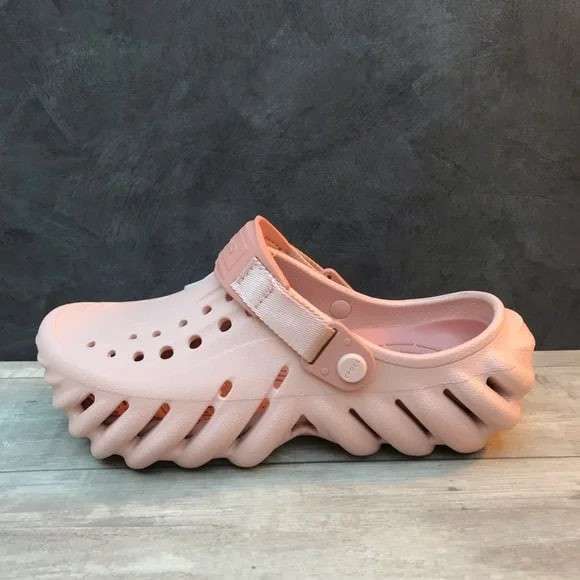 Жіночі Crocs Echo Clog Atmosphere Stucco Pink Clay — фото 7