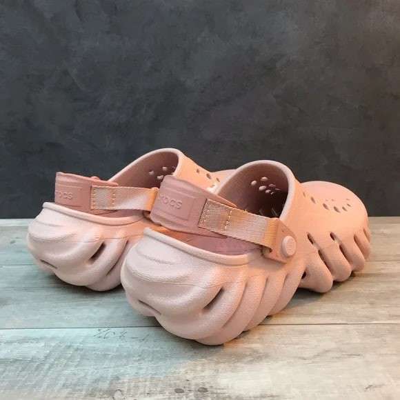Жіночі Crocs Echo Clog Atmosphere Stucco Pink Clay — фото 8