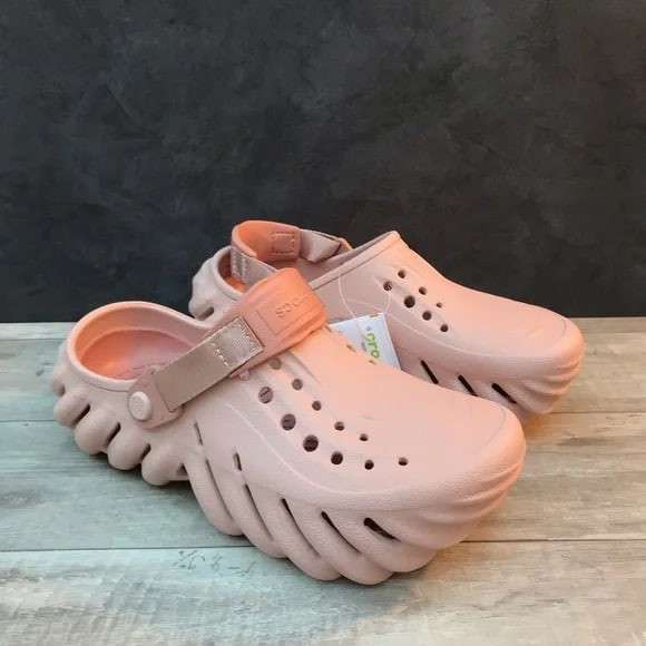 Жіночі Crocs Echo Clog Atmosphere Stucco Pink Clay — фото 10
